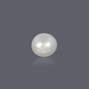 Perla Blanca Natural Suelta (3.88 Quilates) para la Fabricación de Joyas - Product Image 1
