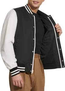 Vestes d'université pour hommes de la meilleure qualité 100% coton, marque privée, design brodé personnalisé, vente chaude à bas prix - Product Image 3