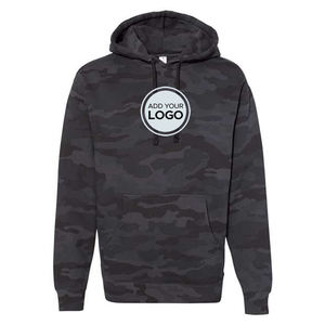 Independent Trading Co Hombres Camo Pullover Sudadera con capucha 100% Algodón Fleece Sudadera con capucha Técnicas bordadas Otoño Digital - Product Image 1