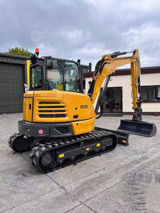 Mini-excavatrice hydraulique sur chenilles CAT d'occasion pas chère, machine compacte pour travaux de construction - Product Image 3