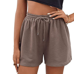 Short de survêtement taille haute pour femmes respirant décontracté été pantalon de survêtement athlétique pour l'automne et le printemps vêtements de sport d'entraînement personnalisés - Product Image 1