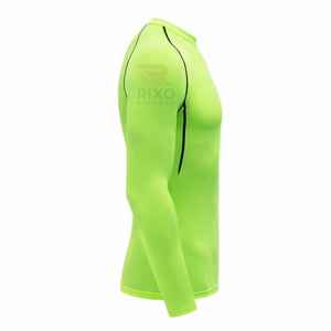 Camiseta Deportiva de Compresión para Hombre, de Alta Calidad, Personalizable, de Secado Rápido, Transpirable, Manga Larga, Cuello Redondo, Spandex/Algodón, para Gimnasio - Product Image 5