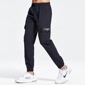 Vente en gros 2024 Pantalon cargo décontracté pour homme en toile Léger Mi-long Respirant Séchage rapide Écologique - Product Image 3