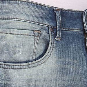 Meilleure qualité hommes mi jean pantalon nouvelle mode léger droit décontracté Streetwear écologique Offre Spéciale respirant personnalisé - Product Image 5