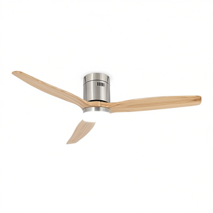 Ventilador de Techo LED de Madera de 132 cm con Luz, Producto de Primera Calidad - Product Image 2