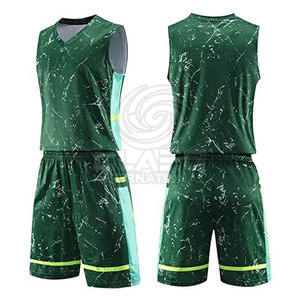Uniforme de Baloncesto de Último Diseño, Logotipo Personalizado, Uniforme de Baloncesto de Color Sólido - Product Image 4
