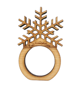 Anillo Decorativo de Madera de Mango Marrón Oscuro para Mesa de Comedor, el Mejor Diseño de Anillo Redondo para Servilletas para Bodas y Fiestas - Product Image 6