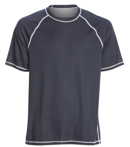 <b>Men's</b> Rashguard <b>Swim</b> <b>Shirt</b>-Spandex/Nylon Material Full Sleeve Loose Fit Breathable Eco-Friendly Quick Dry Performance Custom - Product Image 1