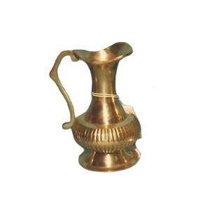 Aaftaba de latón de alta calidad con mango Acabado en oro Aaftaba de metal de alta calidad con mango Acabado en oro - Product Image 3