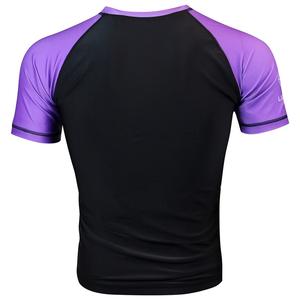 Negro púrpura MMA Rashguard alta calidad personalizado BJJ Rashguard ropa de entrenamiento y engranajes Jiu Jitsu - Product Image 2