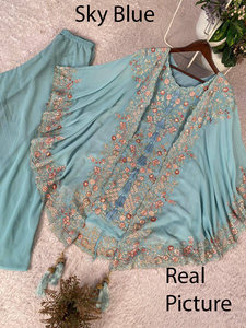 Elegante estilo indio paquistaní Listo-Hecho Salwar Kameez Señoras Vestido de novia para ropa de fiesta Cosido Estilo indio Salwar Traje - Product Image 2