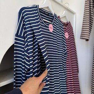 ByMeldev Basic Oversized Rayon Knit Tunik Busui Nonbusui Bumil Friendly สำหรับผู้ใหญ่ - Product Image 6