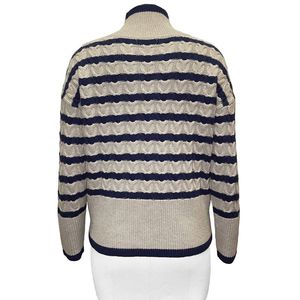 Última Colección Otoño-Invierno 23, Camiseta Casual de Mujer Personalizada, de Viscosa, Nailon, Lana Merino, Algodón y Alpaca, Gruesa, de Secado Rápido, Corte Ajustado y Manga Larga - Product Image 2