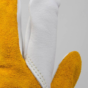 ถุงมือหนังวัวแท้กันน้ำ ป้องกันความร้อน สำหรับขับรถและเชื่อมโลหะ ลดราคาพิเศษ - Product Image 3