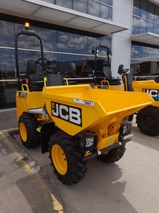 รถดัมพ์ขนาดเล็ก JCB 1-5 ตัน แบบยกขึ้นเอง พร้อมปั๊ม KYB แบริ่งเครื่องยนต์ประสิทธิภาพสูง ถังขนาด 200 ลิตร มาตรฐานยูโร 2 รถตักไฟฟ้าแบบสกิดสเตียร์ - Product Image 2