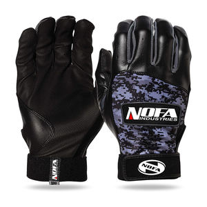 Gants de frappe de baseball professionnels personnalisés pour hommes en cuir de première qualité avec logo fabriqué - Product Image 5