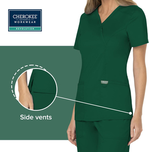 Ensembles de gommage d'allaitement unisexe uniformes médicaux costumes de gommage de docteur d'hôpital en gros coton avec logo grande taille 2025 - Product Image 3