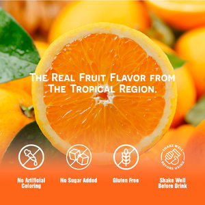 Prix d'usine-500ml de boisson gazeuse de jus de fruits à l'orange en purée biologique, OEM sans ajout de sucre/marque privée, échantillon gratuit, boisson Vietnam - Product Image 5