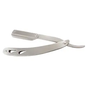 Private Label Classical Metal De Saftey Razer Brass Reusable Long Handle Double Edge Shaving Safety <b>Razor</b> for Men - Product Image 4