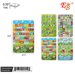 ABC 1.2*1.8*1CM tappetino per bambini antiscivolo lavabile stampato tappetino per neonati per camera da letto soggiorno camera dei bambini 20 pz/CS - Product Image 1