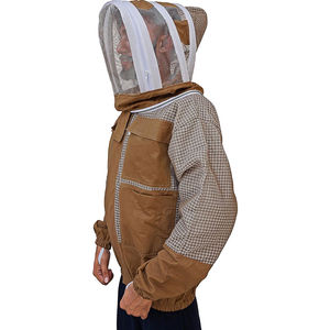 Traje de apicultura de alta calidad, Chaqueta de algodón, ropa ventilada, chaqueta de seguridad transpirable y cómoda para apicultura, servicio OEM - Product Image 3