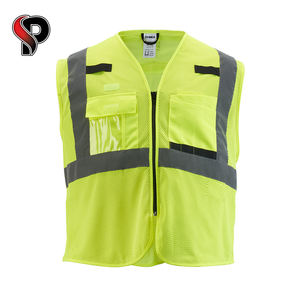 Chaleco DE SEGURIDAD reflectante de alta visibilidad más vendido hecho de poliéster de alta calidad para uso de seguridad - Product Image 4