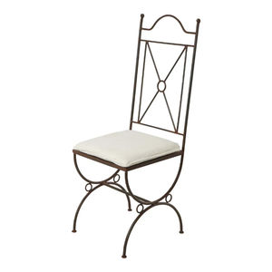 Chaises en fer forgé marocaines faites à la main, sièges de luxe en fer forgé pour l'extérieur et l'intérieur, pour jardin, patio, café, hôtel, fer forgé sur mesure - Product Image 4