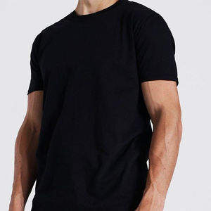 Conjuntos cortos informales de calidad superior para hombre, camiseta y pantalones cortos con cintura elástica y estampado de Color sólido - Product Image 5