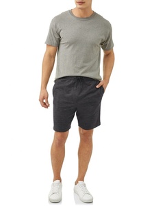 2024 nuevo diseño pantalones cortos de entrenamiento para hombres XS tamaño algodón sólido gimnasio deporte ropa Casual cordón correr bolsillos polar - Product Image 5
