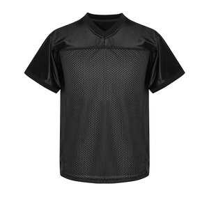 Camiseta de Fútbol Americano de Manga Corta con Diseño Personalizado y Etiqueta Privada, Impresa, Transpirable, 100% Poliéster, Unisex, para Adultos, para Exteriores - Product Image 6