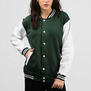 Chaqueta Universitaria para Mujer, Personalizada con Estampado y Bordado, Ropa Urbana Universitaria - Product Image 1