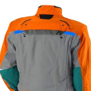 Veste matelassée orange pour homme à capuche Vêtement d'hiver matelassé Fermeture éclair Léger Isolé Veste décontractée - Product Image 6