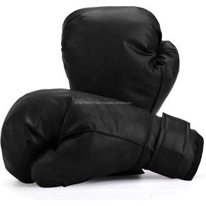 ถุงมือชกคุณภาพสูงสำหรับฝึกซ้อมมืออาชีพ MMA มวยไทย หนัง PU - Product Image 4