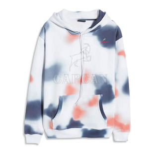 Logo personnalisé Tie Dye Hoodie pour Hommes Confortable XS Taille à la Mode Impression 3D Design Hiver Col à Capuche-Prix de Gros - Product Image 1