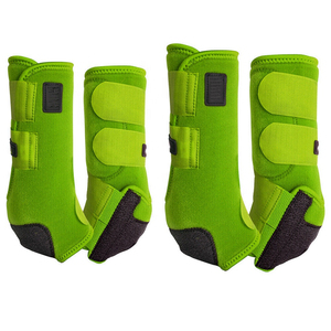 Mosaic Impex Medicine Support Néoprène Protecteur de Jambes Avant et Arrière Bottes de Cheval Équipement de Cheval Bottes de Tendon de Cheval Équestre - Product Image 3