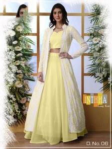 Ropa de fiesta de trabajo con bordado moderno de alta demanda Lehenga Choli adultos ropa India paquistaní para mujeres hecha de poliéster de seda - Product Image 3