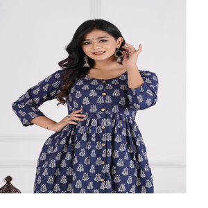 ชุดเดรสผ้าฝ้ายเมเออีแบบปรับแต่งได้สำหรับผู้หญิงและเด็กผู้หญิงมีให้เลือกหลากหลายสี - Product Image 5