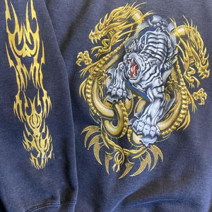 Nueva llegada Heavyweight personalizado Premium 100% algodón invierno moda Puff impreso Super grande Sudadera con capucha para hombres - Product Image 5