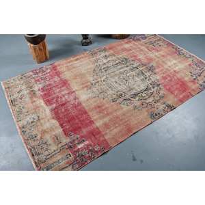 พรมสไตล์ตุรกีโบราณขนาด4.5x8ฟุตพรมปูพื้นขนสัตว์ผืนใหญ่สำหรับโถงทางเดินทรงสี่เหลี่ยมผืนผ้าใหม่! สำหรับห้องนอน - Product Image 2