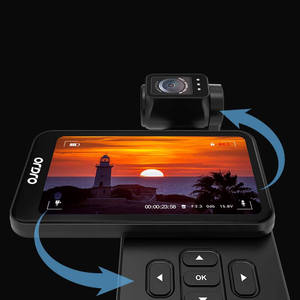 กล้องกิมบอล 3 แกน OEM 5K Pocket พร้อมหน้าจอสัมผัส 3.5 นิ้ว, ระบบมองเห็นกลางคืนด้วยอินฟราเรด, 120 °   กล้องกันสั่นมือถือมุมกว้าง <span class=keywords><strong>M5</strong></span> - Product Image 4