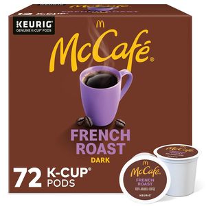 McCafe French Roast, Cápsulas de Café Individuales Keurig K-Cup, Tueste Oscuro, 72 Unidades - Product Image 1