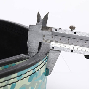 Cinturón de palanca de cuero de vaca Unisex de alta calidad con logotipo personalizado para entrenamiento de gimnasia y levantamiento de pesas - Product Image 6