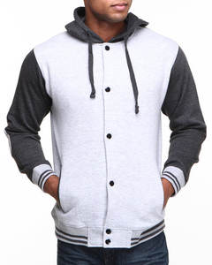 Chaquetas Varsity Estilo Letterman Personalizadas de Alta Calidad para Hombre, Tela Satén, Mangas de Cuero Genuino, Chaqueta de Invierno 2026 - Product Image 1