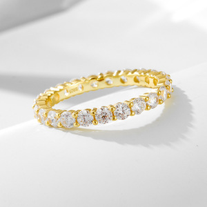 <strong>Stacked</strong> oval cut zircon engagement <strong>ring</strong> <strong>set</strong> for women 925 Silver daily jewelry - Product Image 4