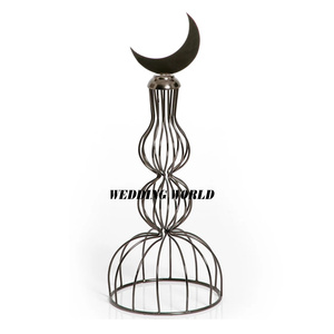 Minaret de Metal chapado en oro, forma personalizada y tamaño, diseñador, decoración de Ramadán, más vendido, Minaar de Metal - Product Image 3