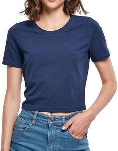 Camiseta Deportiva Corta de Algodón 100% para Mujer, Corte Holgado, Color Sólido, Personalizable con Logotipo, Mini Camiseta sin Mangas, Color Sólido, 2026 - Product Image 1