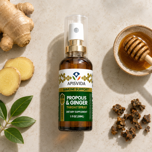 Apisvida Extrait de Propolis Brésilien Vert Rouge Biologique Nano Gouttes Aquatiques 20ml 30ml Fournisseur en Gros Marque Privée - Product Image 3