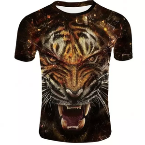 Vêtement de haute qualité Design Service T-Shirt coupe ample sublimé qualité supérieure pas cher T-Shirt personnalisé pour hommes - Product Image 4