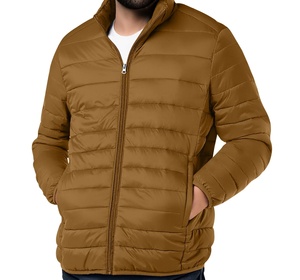 Custom logo Men Winter Puffer <b>Jacket</b> <b>Warm</b> Coat <b>Waterproof</b> Insulated <b>Jacket</b> For Outdoor Sports and Casual Wears - Product Image 2