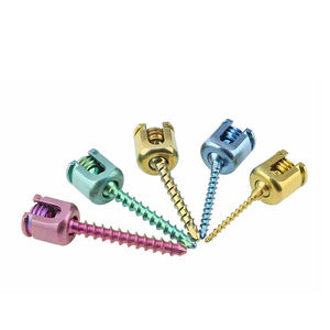 Tornillos Pediculares Poliaxiales de Titanio Dogmatic International DM2893, Implante Espinal Ortopédico Veterinario Manual de Acero Inoxidable, CE - Product Image 6